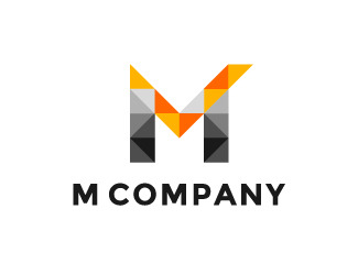 Projekt graficzny logo dla firmy online M company